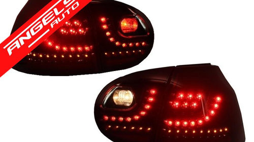 Stopuri LED VW Golf V 5 (2004-2009) Rosu Inchis