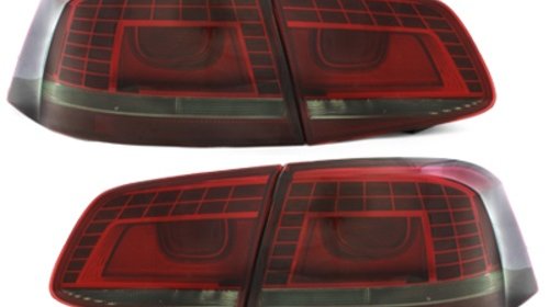 Stopuri LED VW Passat 3C GP Variant (2011-2015) Rosu / Fumuriu