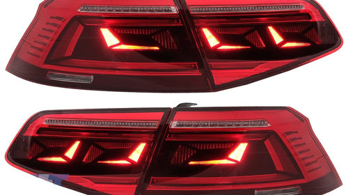 Stopuri LED VW Passat B8 2015-2019 Sedan semn
