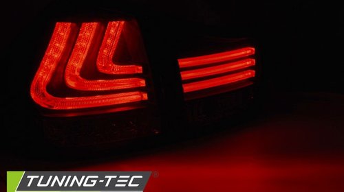 Stopuri LEXUS RX 330 / 350 03-08 LED BAR ROSU FUMURIU NEGRU