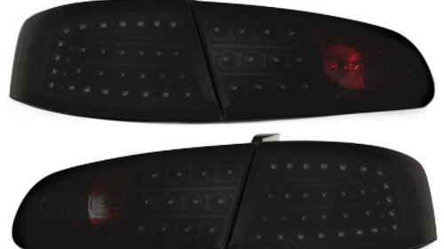 Stopuri LITEC LED Seat Ibiza 6L 02.02-08 negru/fumuriu