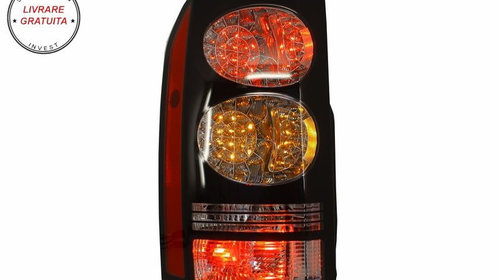 Stopuri Off Road LED Land Rover Discovery III 3 & IV 4 (2004-2016) Negru Facelift