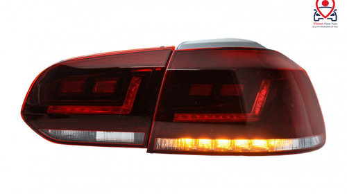 Stopuri OSRAM LEDriving LED Semnal Secvential Dinamic Tuning Volkswagen VW Golf 6 2008 2009 2010 2011 2012 2013 2014 2015 LEDTL102-CL