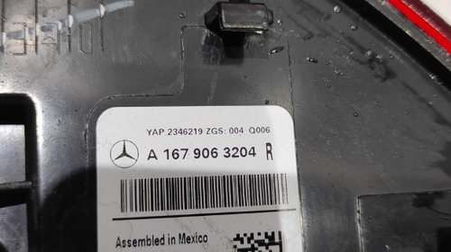 Stopuri pe aripa stanga,dreapta led Mercedes GLE,coupe W167 2019 cod A1679063204 A1679063104