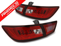 Stopuri RENAULT CLIO IV 13-16 HATCHBACK LED BAR Rosu Alb