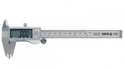 Subler De Inox Cu Afisaj Digital 0-150 mm Yato YT-7201