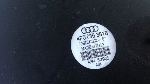 Subwoofer Audi A6 4F combi 2005 2009 cod 4F0035381B