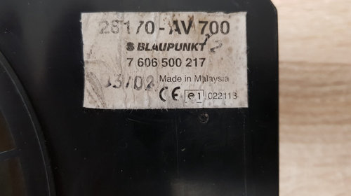 Subwoofer Blaupunkt 28170-AV 700,Nissan Prime