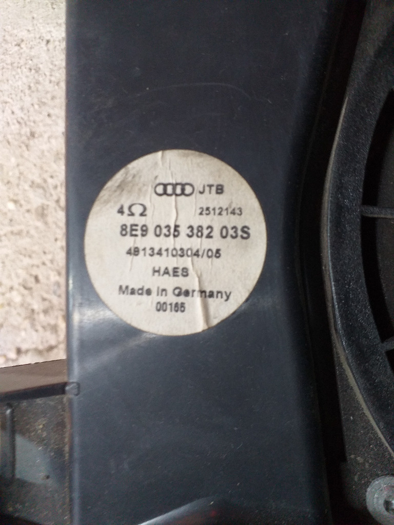 Subwoofer cu Amplificator Audi A4 B6, A4