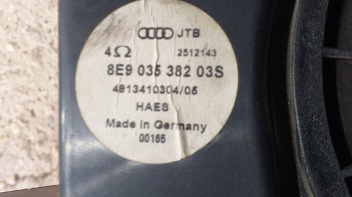 Subwoofer cu Amplificator Audi A4 B6, A4 B7 , COD : 8E903538203S , 8E9035223