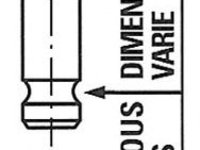 Supapa admisie CHEVROLET AVEO limuzina (T250, T255) - OEM - FRECCIA: R4894/SNT - Cod intern: W02216679 - LIVRARE DIN STOC in 24 ore!!!