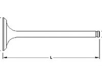 Supapa admisie PEUGEOT 806 (221), Citroen SYNERGIE (22, U6), PEUGEOT 406 limuzina (8B) - TOPRAN 721 557