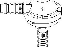 Supapa control,admisie aer AUDI A4 limuzina (8D2, B5), AUDI A6 limuzina (4A, C4), VW PASSAT limuzina (3B2) - TOPRAN 112 282