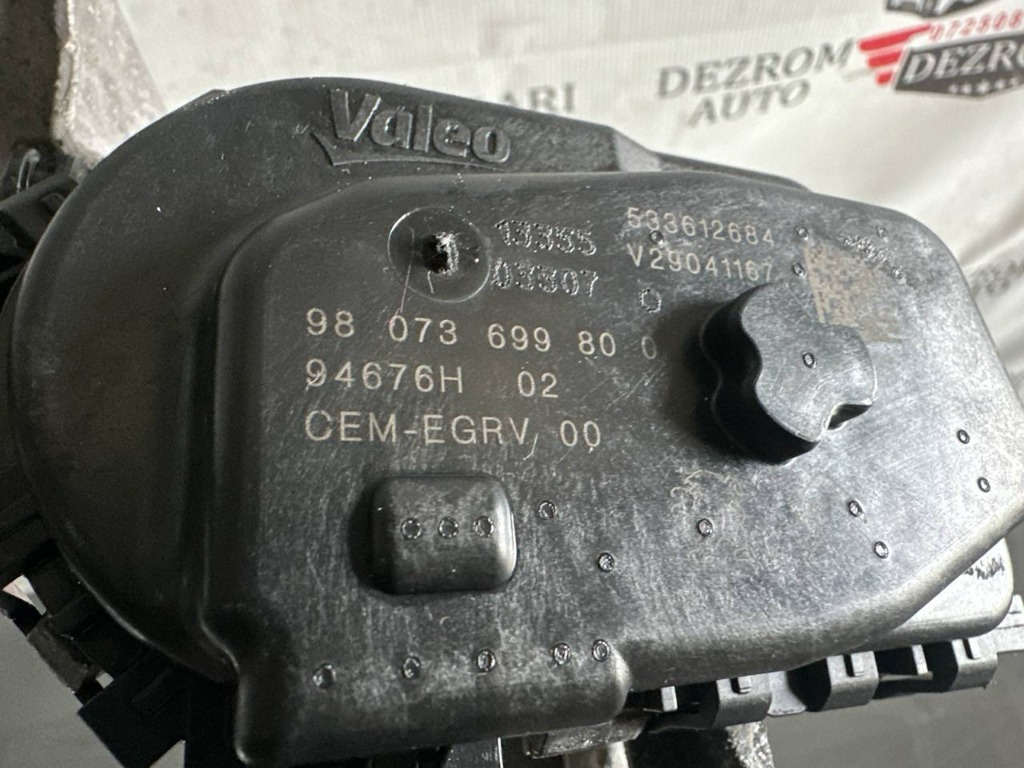 Supapa EGR 9807369980 Citroen Jumpy III 