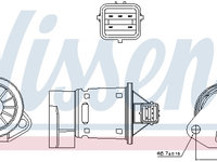 Supapa egr 98246 NISSENS pentru Chevrolet Lacetti Daewoo Nubira Daewoo Lacetti Daewoo Orion