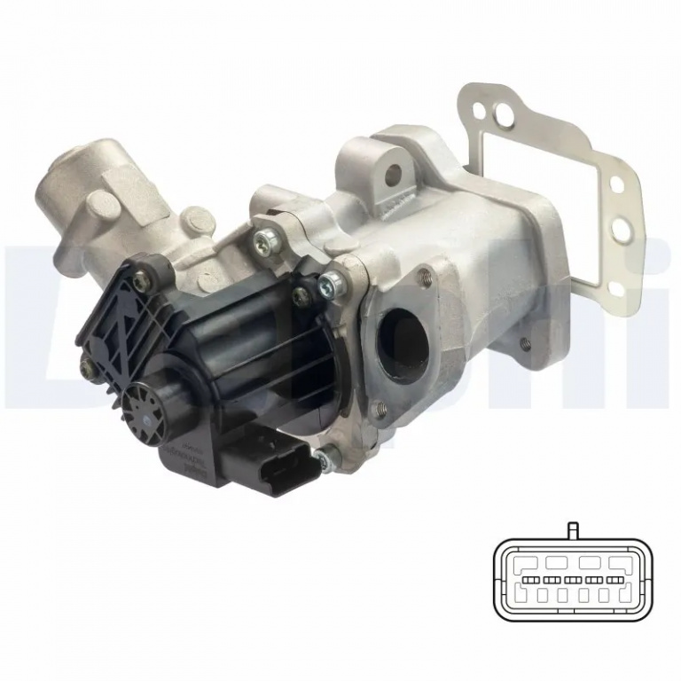 Supapa EGR Delphi PEUGEOT 807 (EB_) 2006-2011 - EG10437-12B1