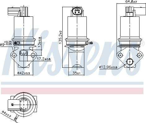 Supapa EGR EGR valve AUDI A4 B5 A4 B6 A4 B7 SEAT E