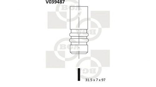 Supapa evacuare VW GOLF IV Variant 1J5 BGA V0