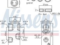 Supapa expansiune clima 999250 NISSENS pentru Ford Mondeo Ford Galaxy Ford S-max