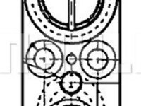 Supapa expansiune clima AVE59000P MAHLE pentru Peugeot 307
