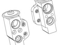 Supapa expansiune, clima SEAT TOLEDO IV (KG3) (2012 - 2020) NRF 38368