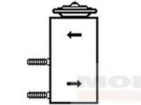 Supapa senzor clima PEUGEOT 307 SW 3H VAN WEZEL 09001276