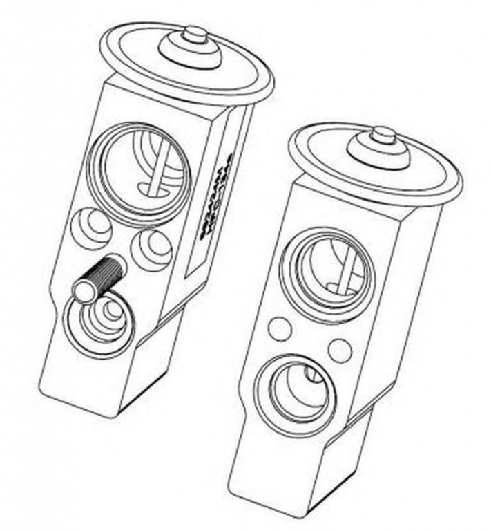 Supapa senzor clima RENAULT SYMBOL II LU1 2 NRF 38372