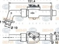 Supapa senzor freon VOLVO FH 12 HELLA 9XL351328111