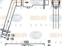 Supapa senzor freon VOLVO FH 12 HELLA 9XL351328121