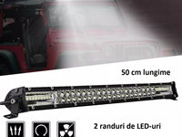 Super Slim LED Bar pentru Tractoare,4X4, Offroad, ATV, Camioane