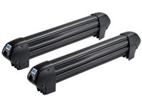 Suport Auto Pentru 4 Perechi Schiuri Cruz Ski Rack Dark 4, Cu Prindere Pe Barele Transversale, Sistem Antifurt Inclus CZ940-222