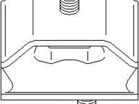 Suport, ax Citroen ZX (N2), PEUGEOT 306 hatchback (7A, 7C, N3, N5), PEUGEOT 306 Cabriolet (7D, N3, N5) - TOPRAN 722 002