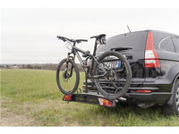 Suport biciclete Menabo Merak Rapid Plus pentru 3 biciclete cu prindere pe carligul de remorcare