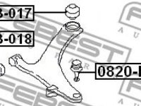 Suport bucsa SUBARU FORESTER (SG) - Cod intern: W20160658 - LIVRARE DIN STOC in 24 ore!!!