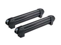 Suport Cruz Ski Rack Dark 4, prindere pe bare transversale, pentru 4 perechi de ski-uri