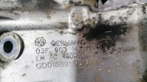 Suport filtru ulei cu termoflot Volkswagen Golf 6 1.2 TSI CBZ: 03F903143H [Fabr 2008-2015]