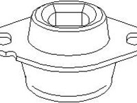 Suport motor Citroen XANTIA (X1), PEUGEOT 106 (1A, 1C), Citroen ZX (N2) - TOPRAN 720 187