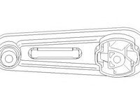 Suport motor DACIA LOGAN (LS_), DACIA LOGAN MCV (KS_), DACIA SANDERO - TOPRAN 700 553
