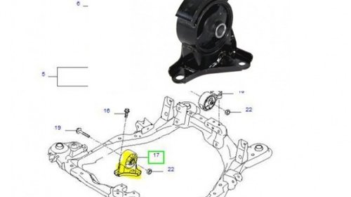 Suport motor frontal pentru Tucson , Sportage