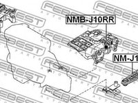 Suport motor NISSAN QASHQAI / QASHQAI +2 (J10, JJ10) - Cod intern: W20161095 - LIVRARE DIN STOC in 24 ore!!!