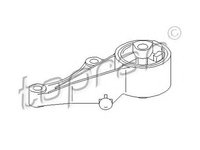 Suport motor OPEL ASTRA G limuzina F69 TOPRAN 206161