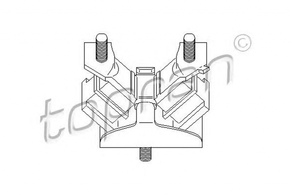 Suport motor RENAULT MEGANE Scenic JA0 1 TOPRAN 700152