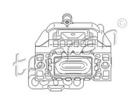 Suport motor SKODA SUPERB 3T4 TOPRAN 110757