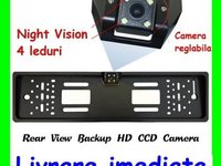 Suport Numar cu CAMERA Marsarier cu Night Vision Led-uri AL-080817-16