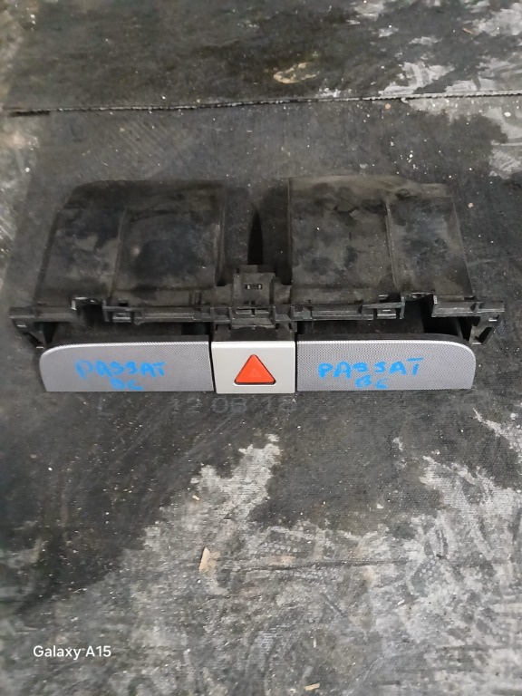 Suport Passat B6 trimuri argintiu aluminiu - imagine 1
