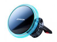 Suport Pentru Telefon Auto Joyroom Aer Vent Cu încărcător Wireless Qi De 15 W (compatibil MagSafe) Argintiu (JR-ZS291) JR-ZS291 VENT