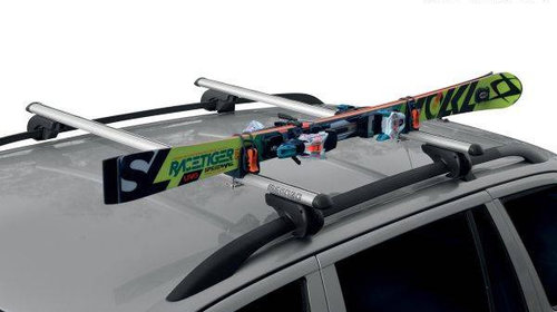 Suport schi Menabo Ski Rack pe bare transversale, 1 pereche schiuri