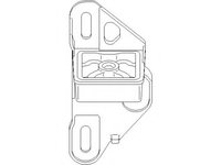 Suport, toba esapament RENAULT CLIO Mk II (BB0/1/2_, CB0/1/2_), RENAULT CLIO II caroserie (SB0/1/2_) - TOPRAN 700 619