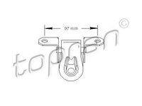 Suport, toba esapament VW PASSAT (3A2, 35I) (1988 - 1997) TOPRAN 108 644 piesa NOUA