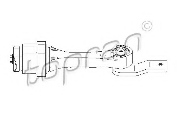 Suport transmisie automata # spate Vw Jetta 1998 1999 2000 2001 2002 2003 2004 2005 # 109 776 # TOPRAN
